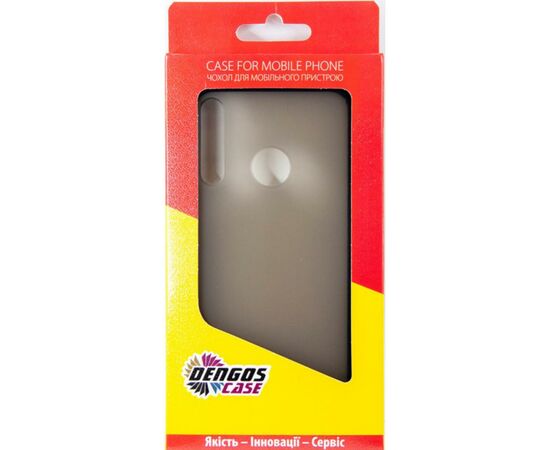 Чехол для моб. телефона Dengos Matt Huawei P40 Lite E, black (DG-TPU-MATT-45) (DG-TPU-MATT-45), изображение 4 Чехол для моб. телефона Dengos Matt Huawei P40 Lite E, black (DG-TPU-MATT-45) (DG-TPU-MATT-45), изображение 4