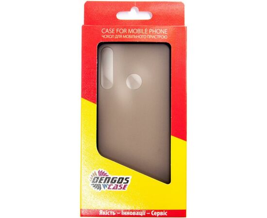 Чехол для моб. телефона Dengos Matt Huawei Y6P, black (DG-TPU-MATT-54) (DG-TPU-MATT-54), изображение 4 Чехол для моб. телефона Dengos Matt Huawei Y6P, black (DG-TPU-MATT-54) (DG-TPU-MATT-54), изображение 4
