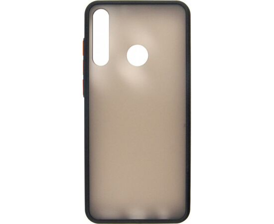 Чехол для моб. телефона Dengos Matt Huawei Y6P, black (DG-TPU-MATT-54) (DG-TPU-MATT-54)