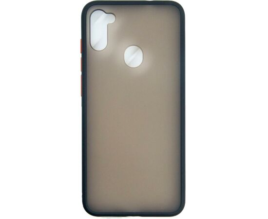 Чохол до моб. телефона Dengos Matt Samsung Galaxy M11, black (DG-TPU-MATT-47) (DG-TPU-MATT-47)