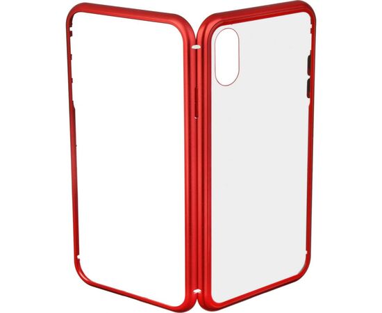 Чехол для моб. телефона Armorstandart Magnetic Case 1 Gen. iPhone XS Clear/Red (ARM53388), изображение 2