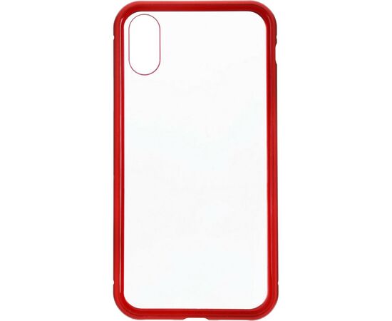 Чохол до моб. телефона Armorstandart Magnetic Case 1 Gen. iPhone XS Clear/Red (ARM53388)