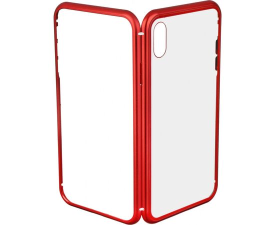 Чохол до моб. телефона Armorstandart Magnetic Case 1 Gen. iPhone XS Max Clear/Red (ARM53391), зображення 2