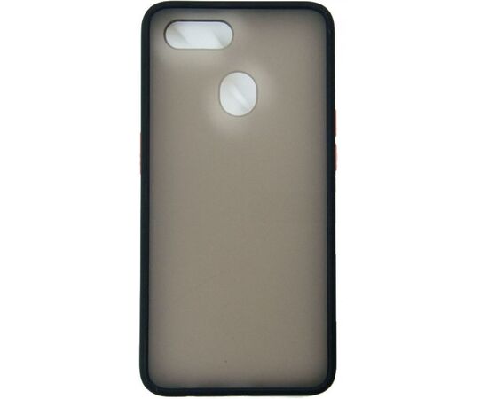 Чохол до моб. телефона Dengos Matt OPPO A12, black (DG-TPU-MATT-60)