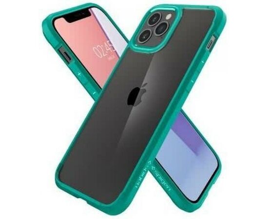 Чехол для моб. телефона Spigen iPhone 12 / 12 Pro Crystal Hybrid, Mint (ACS01522), изображение 3 Чехол для моб. телефона Spigen iPhone 12 / 12 Pro Crystal Hybrid, Mint (ACS01522), изображение 3