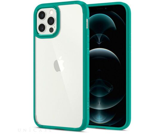 Чехол для моб. телефона Spigen iPhone 12 / 12 Pro Crystal Hybrid, Mint (ACS01522), изображение 4 Чехол для моб. телефона Spigen iPhone 12 / 12 Pro Crystal Hybrid, Mint (ACS01522), изображение 4