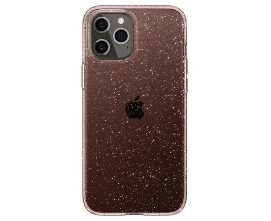 Чохол до моб. телефона Spigen iPhone 12 / 12 Pro Liquid Crystal Glitter, Rose Quartz (ACS01699)