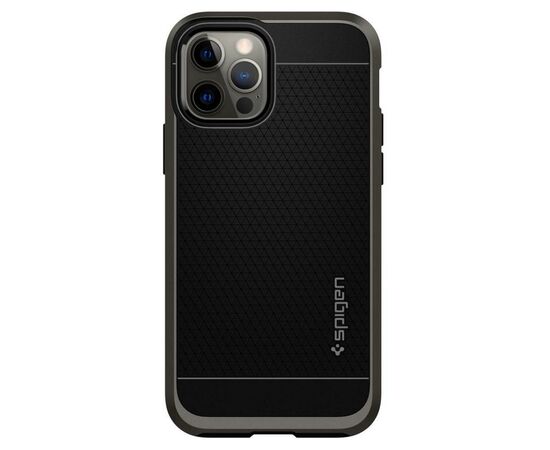 Чехол для моб. телефона Spigen iPhone 12 / 12 Pro Neo Hybrid, Gunmetal (ACS01711)