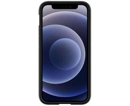 Чехол для моб. телефона Spigen iPhone 12 mini Crystal Hybrid, Matte Black (ACS01543), изображение 2