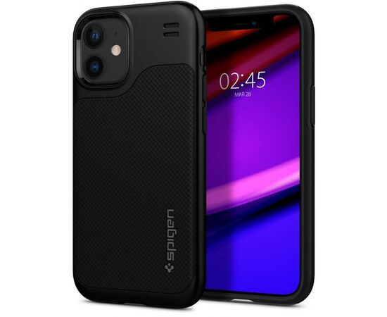 Чехол для моб. телефона Spigen iPhone 12 mini Hybrid NX, Matte Black (ACS01541), изображение 4 Чехол для моб. телефона Spigen iPhone 12 mini Hybrid NX, Matte Black (ACS01541), изображение 4
