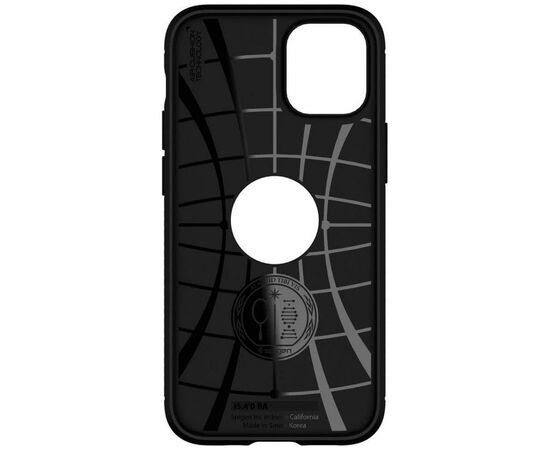 Чехол для моб. телефона Spigen iPhone 12 mini Rugged Armor, Matte Black (ACS01743), изображение 2 Чехол для моб. телефона Spigen iPhone 12 mini Rugged Armor, Matte Black (ACS01743), изображение 2