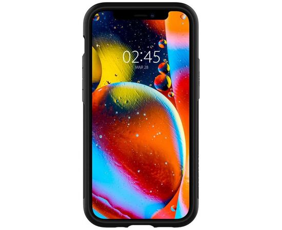Чехол для моб. телефона Spigen iPhone 12 mini Slim Armor, Black (ACS01545), изображение 3
