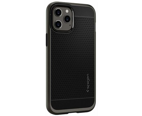 Чехол для моб. телефона Spigen iPhone 12 Pro Max Neo Hybrid, Gunmetal (ACS01627), изображение 3 Чехол для моб. телефона Spigen iPhone 12 Pro Max Neo Hybrid, Gunmetal (ACS01627), изображение 3