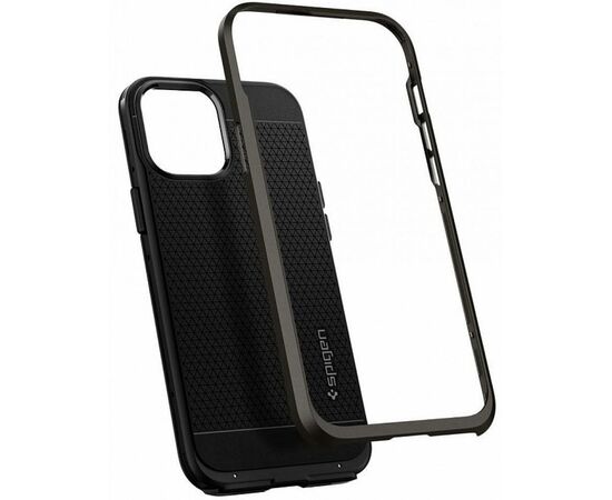 Чехол для моб. телефона Spigen iPhone 12 Pro Max Neo Hybrid, Gunmetal (ACS01627), изображение 4 Чехол для моб. телефона Spigen iPhone 12 Pro Max Neo Hybrid, Gunmetal (ACS01627), изображение 4
