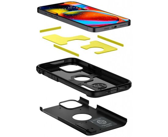 Чехол для моб. телефона Spigen iPhone 12 Pro Max Tough, Armor Black (ACS01626), изображение 4 Чехол для моб. телефона Spigen iPhone 12 Pro Max Tough, Armor Black (ACS01626), изображение 4