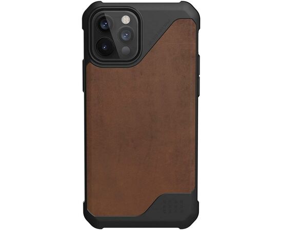 Чохол до моб. телефона Uag iPhone 12 / 12 Pro Metropolis LT, Leather Brown (11235O118380)
