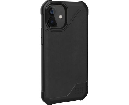 Чехол для моб. телефона Uag iPhone 12 Mini Metropolis LT, Leather Black (11234O118340), изображение 4