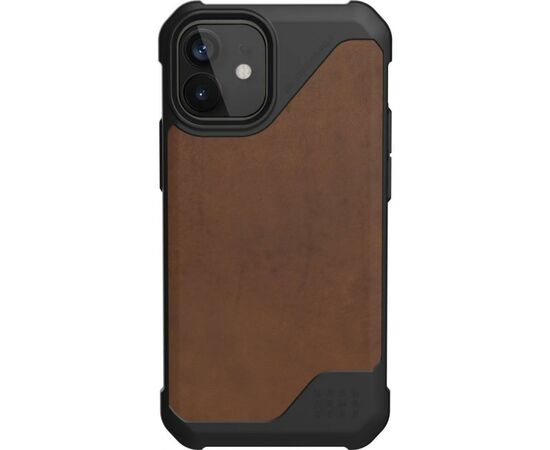 Чехол для моб. телефона Uag iPhone 12 Mini Metropolis LT, Leather Brown (11234O118380)