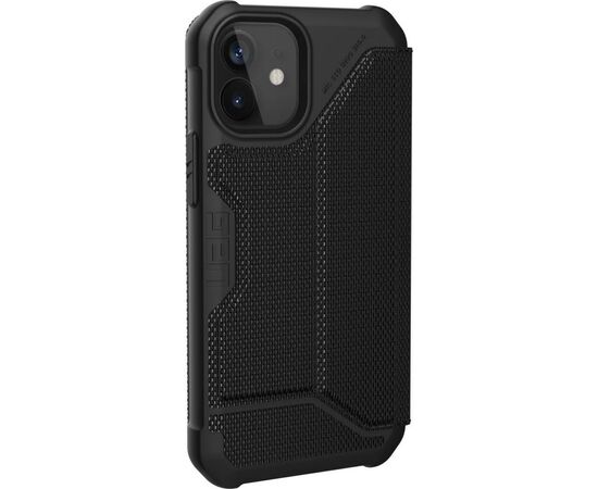 Чохол до моб. телефона Uag iPhone 12 Mini Metropolis, FIBR Black (112346113940), зображення 2 Чохол до моб. телефона Uag iPhone 12 Mini Metropolis, FIBR Black (112346113940), зображення 2
