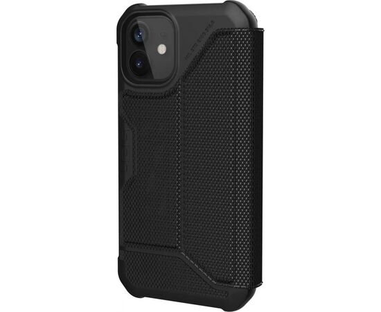 Чохол до моб. телефона Uag iPhone 12 Mini Metropolis, FIBR Black (112346113940), зображення 3 Чохол до моб. телефона Uag iPhone 12 Mini Metropolis, FIBR Black (112346113940), зображення 3