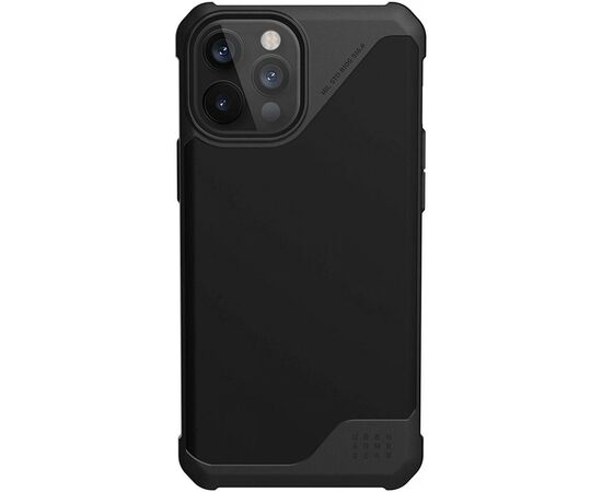 Чехол для моб. телефона Uag iPhone 12 Pro Max Metropolis LT(PU), SATN Black (11236O113840)