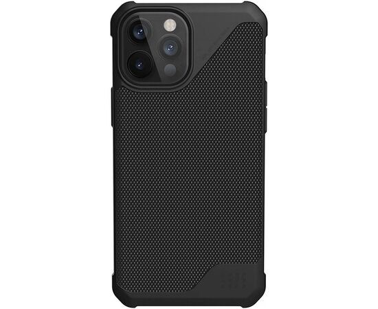 Чохол до моб. телефона Uag iPhone 12 Pro Max Metropolis LT, FIBR Black (11236O113940)