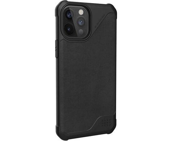 Чехол для моб. телефона Uag iPhone 12 Pro Max Metropolis LT, Leather Black (11236O118340), изображение 3 Чехол для моб. телефона Uag iPhone 12 Pro Max Metropolis LT, Leather Black (11236O118340), изображение 3