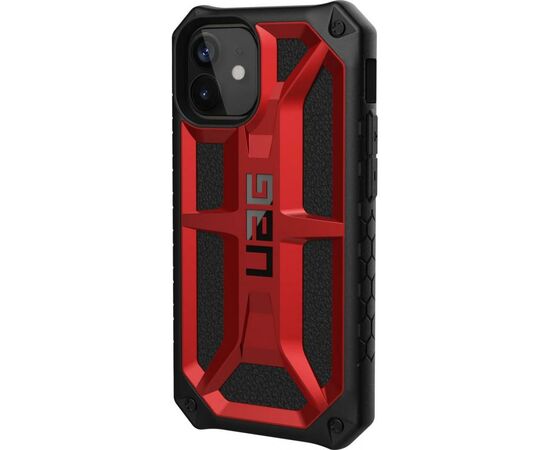Чохол до моб. телефона Uag iPhone 12 Mini Monarch, Crimson (112341119494), зображення 3 Чохол до моб. телефона Uag iPhone 12 Mini Monarch, Crimson (112341119494), зображення 3