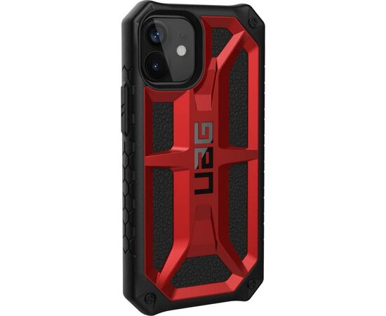 Чохол до моб. телефона Uag iPhone 12 Mini Monarch, Crimson (112341119494), зображення 4 Чохол до моб. телефона Uag iPhone 12 Mini Monarch, Crimson (112341119494), зображення 4