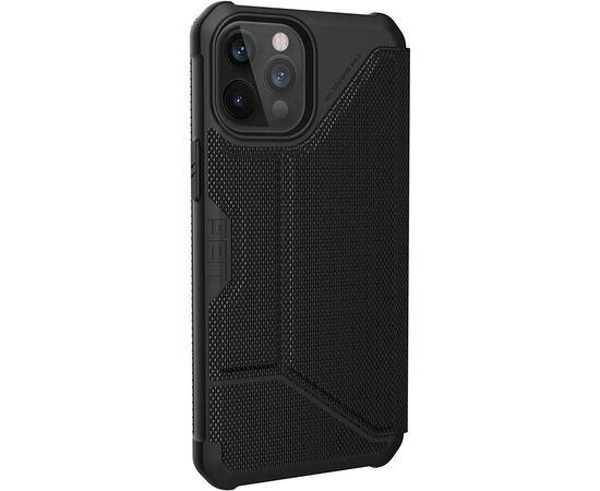 Чохол до моб. телефона Uag iPhone 12 Pro Max Metropolis, FIBR Black (112366113940), зображення 3 Чохол до моб. телефона Uag iPhone 12 Pro Max Metropolis, FIBR Black (112366113940), зображення 3