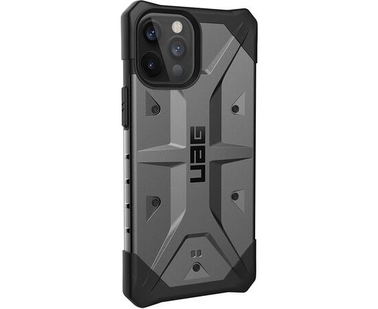 Чохол до моб. телефона Uag iPhone 12 Pro Max Pathfinder, Silver (112367113333), зображення 4 Чохол до моб. телефона Uag iPhone 12 Pro Max Pathfinder, Silver (112367113333), зображення 4
