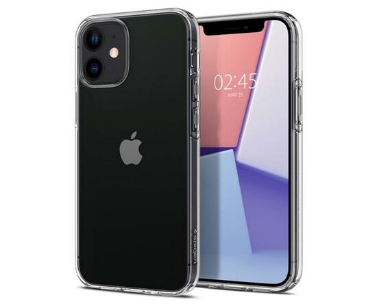 Чехол для моб. телефона Spigen iPhone 12 mini Crystal Flex, Crystal Clear (ACS01539), изображение 3 Чехол для моб. телефона Spigen iPhone 12 mini Crystal Flex, Crystal Clear (ACS01539), изображение 3