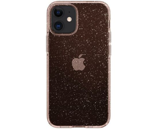 Чехол для моб. телефона Spigen iPhone 12 mini Liquid Crystal Glitter, Rose Quartz (ACS01742)