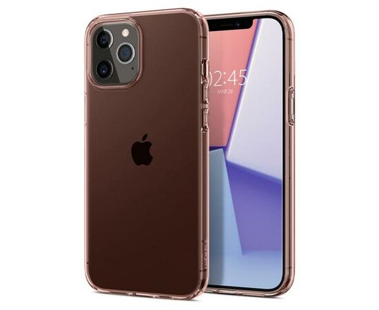 Чехол для моб. телефона Spigen iPhone 12 / 12 Pro Crystal Flex, Rose Crystal (ACS01518), изображение 3 Чехол для моб. телефона Spigen iPhone 12 / 12 Pro Crystal Flex, Rose Crystal (ACS01518), изображение 3