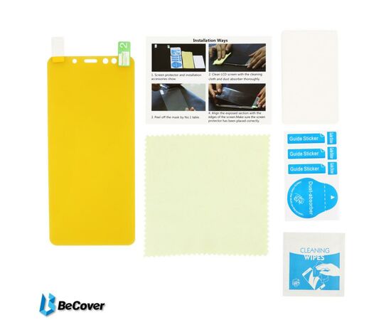 Пленка защитная BeCover Full Cover для Samsung Galaxy A8+ 2018 SM-A730 (701953), изображение 2 Пленка защитная BeCover Full Cover для Samsung Galaxy A8+ 2018 SM-A730 (701953), изображение 2