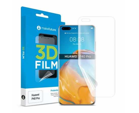 Пленка защитная MakeFuture Huawei P40 Pro 3D Film (MFT-HUP40P)