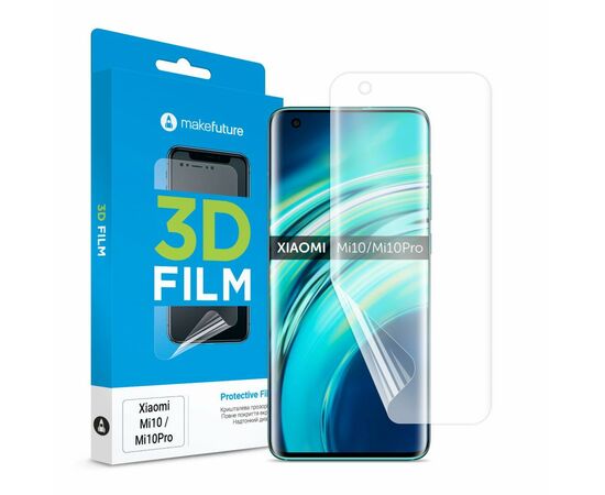 Пленка защитная MakeFuture Xiaomi Mi 10/10 Pro 3D Film (MFT-XM10/10P)