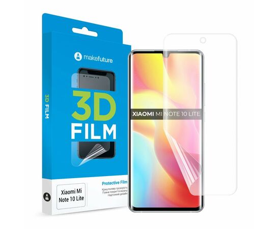Плівка захисна MakeFuture Xiaomi Mi Note 10 Lite 3D Film (MFT-XMN10L)