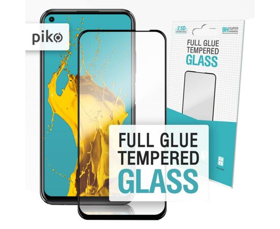 Пленка защитная Piko Full Glue Huawei P40 Lite black (1283126497865)
