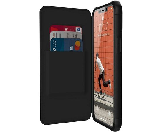 Чехол для моб. телефона Uag iPhone 12 Pro Max Metropolis (PU), SATN Black (112366113840), изображение 4 Чехол для моб. телефона Uag iPhone 12 Pro Max Metropolis (PU), SATN Black (112366113840), изображение 4