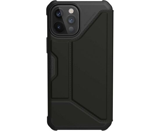 Чохол до моб. телефона Uag iPhone 12 Pro Max Metropolis (PU), SATN Black (112366113840)