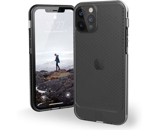Чохол до моб. телефона Uag iPhone 12 / 12 Pro [U] Lucent, Ash (11235N313131), зображення 5