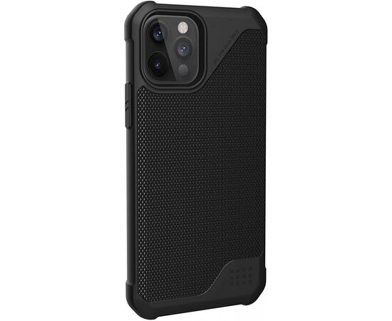 Чехол для моб. телефона Uag iPhone 12 / 12 Pro Metropolis LT, FIBR Black (11235O113940), изображение 3