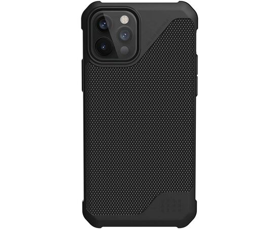Чехол для моб. телефона Uag iPhone 12 / 12 Pro Metropolis LT, FIBR Black (11235O113940)