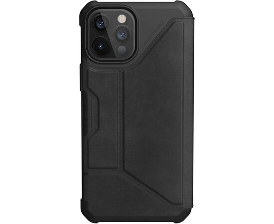 Чехол для моб. телефона Uag iPhone 12 Pro Max Metropolis, Leather Black (112366118340)