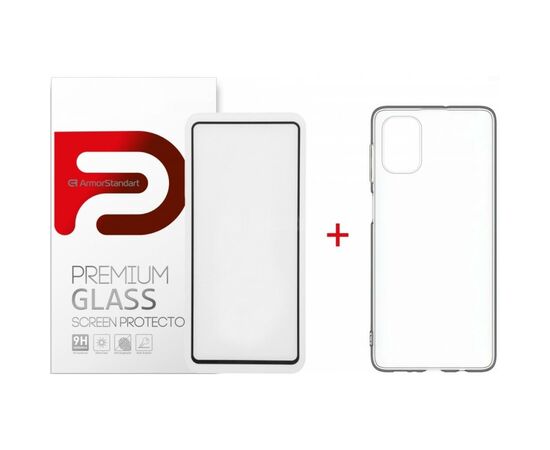 Чехол для моб. телефона Armorstandart Samsung M51 Air Series Panel + Full Glue Glass (ARM58091)