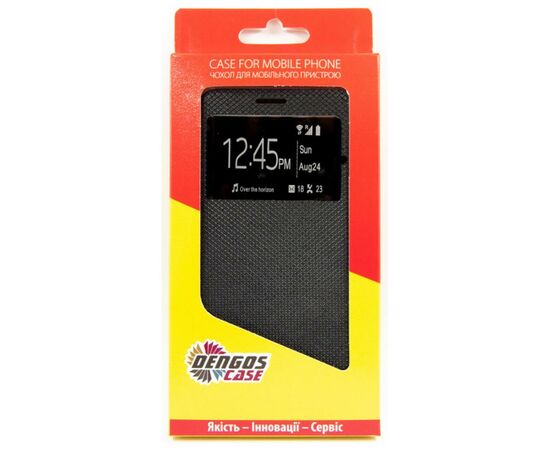 Чехол для моб. телефона Dengos Flipp-Book Call ID Samsung Galaxy A02s (A025), black (DG-SL-BK-275), изображение 4 Чехол для моб. телефона Dengos Flipp-Book Call ID Samsung Galaxy A02s (A025), black (DG-SL-BK-275), изображение 4