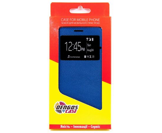 Чехол для моб. телефона Dengos Flipp-Book Call ID Samsung Galaxy A02s (A025), blue (DG-SL-BK-276), изображение 5