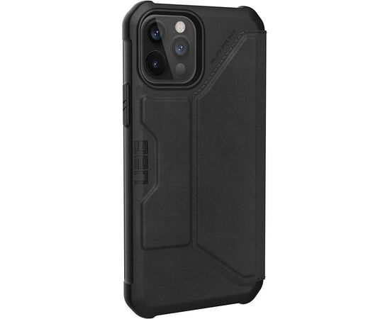 Чехол для моб. телефона Uag iPhone 12 / 12 Pro Metropolis, Leather Black (112356118340), изображение 3 Чехол для моб. телефона Uag iPhone 12 / 12 Pro Metropolis, Leather Black (112356118340), изображение 3