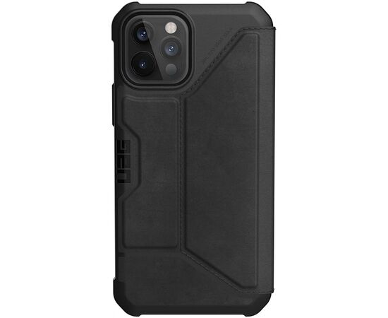 Чехол для моб. телефона Uag iPhone 12 / 12 Pro Metropolis, Leather Black (112356118340)
